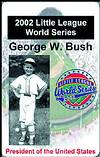 During their visit to the White House, Lenel's founders brought a commemorative Little League badge for President George W. Bush that featured the President's childhood Little League photo